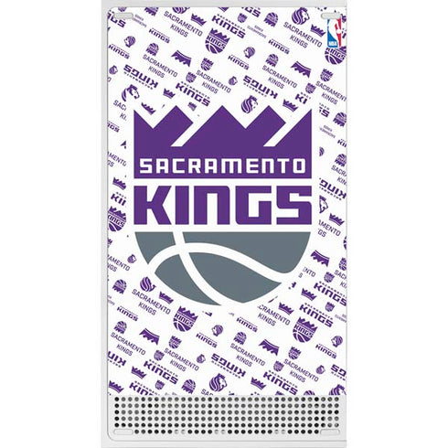 NBA Sacramento Kings History Logo Blast Xbox Series S Console Skin
